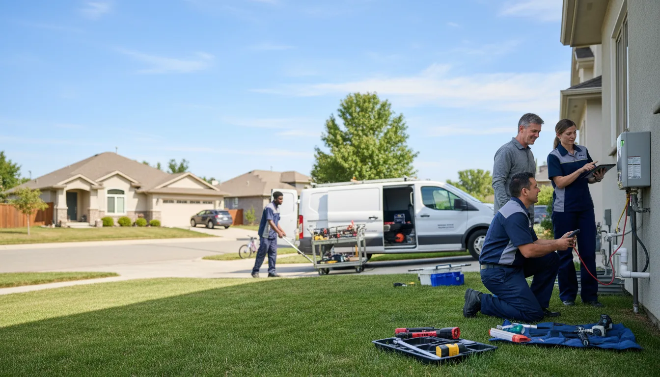 Tankless water heater service in Bowling Green, IN